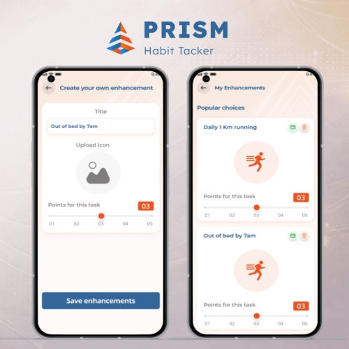 Prism Health Tracking Mobile App screenshot 3