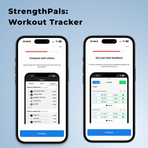 Strength Pals Workout Tracker App screenshot 5