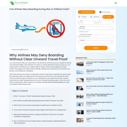 Dummy Flights screenshot 4