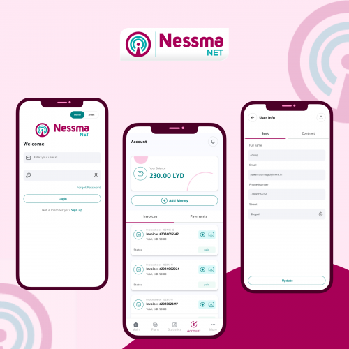 Nessma iOS Android App screenshot 1