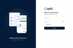 Cappli Loan Tracking Web Application