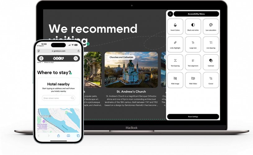 🏙️ Kyiv City Portal - A Digital Guide for Locals and Tourists screenshot 2