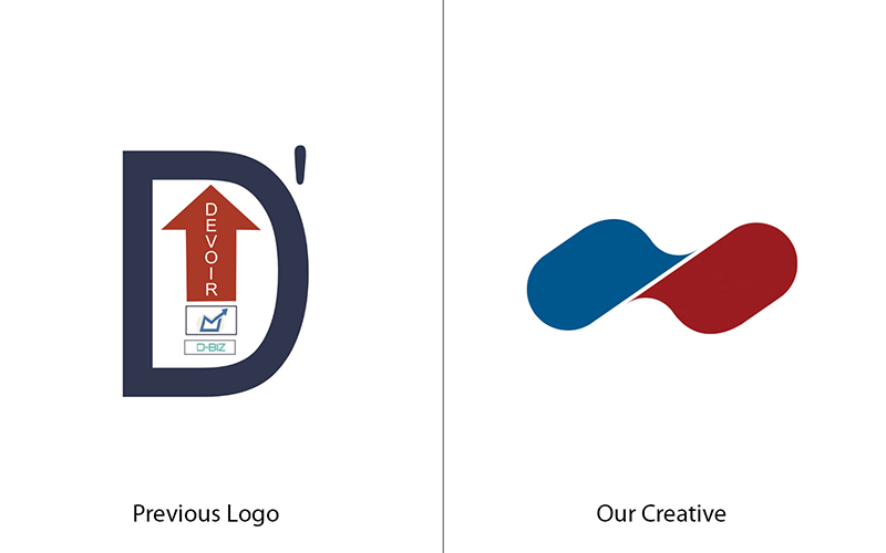 Logo Design for Devoir Solutions – Future-Ready Identity for Tech Brand screenshot 2