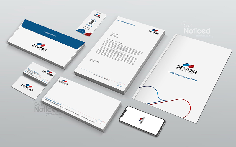 Logo Design for Devoir Solutions – Future-Ready Identity for Tech Brand screenshot 1