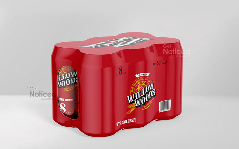 Strong Beer Can Packaging Design for Willow Woods Brewery, Malaysia screenshot 2