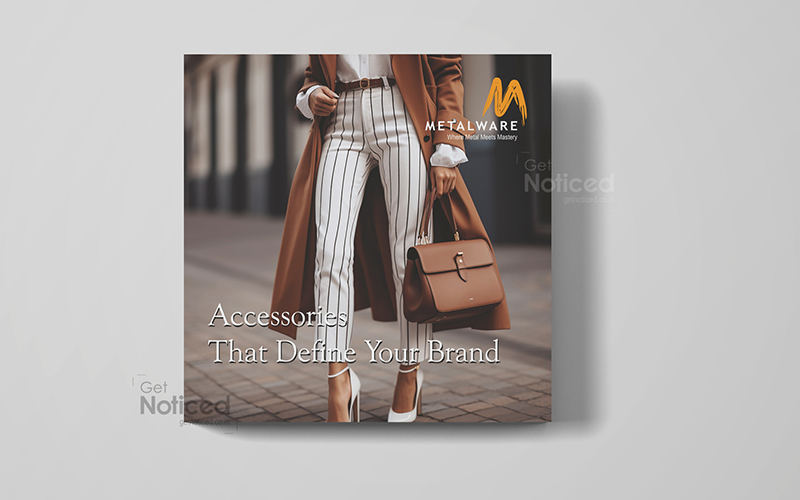 Product Catalogue Design for Metalwear – Premium Accessory Showcase screenshot 1