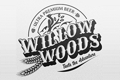 Logo Design for Willow Woods – Bold Identity for Premium Beer Brand, Malayasia