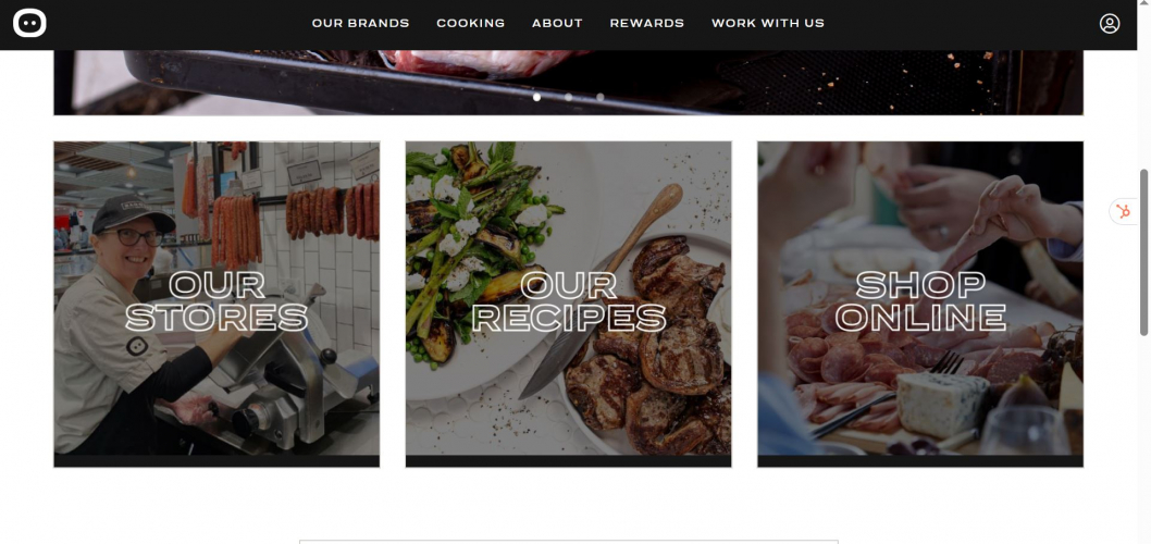 Barossa — Restaurant & Butchery Website Design screenshot 1
