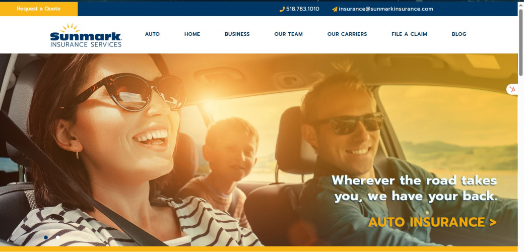 Sun Federal Credit Union — Website Design & Development screenshot 1