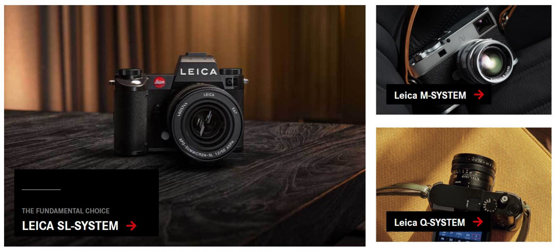 Leica Camera USA — Brand & E-Commerce Website screenshot 1