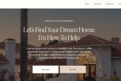 Compass Real Estate – Agent Portfolio Website
