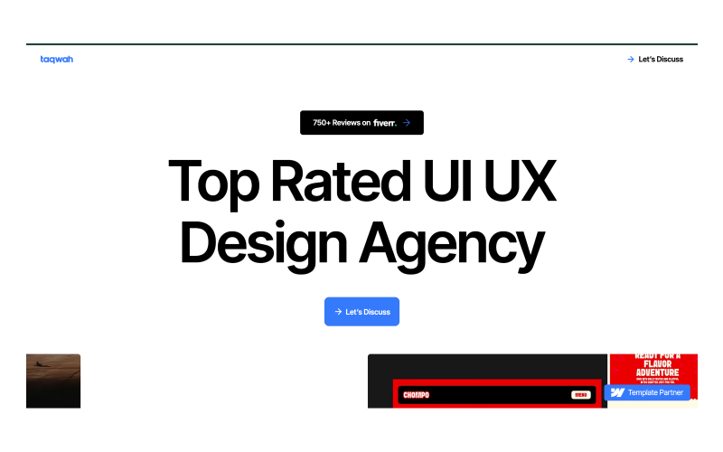 Taqwah - Top Rated UI UX Design Agency screenshot 1
