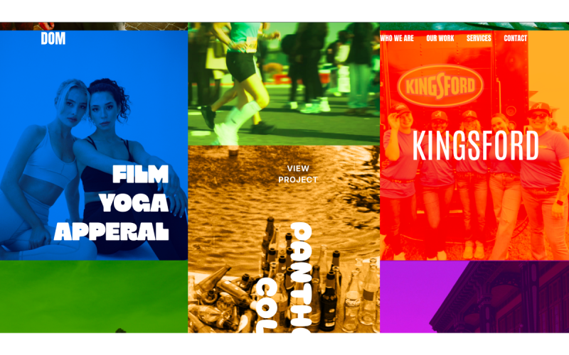 Department of Motion: Branded Motion Design & Event Staffing Company by Taqwah screenshot 3