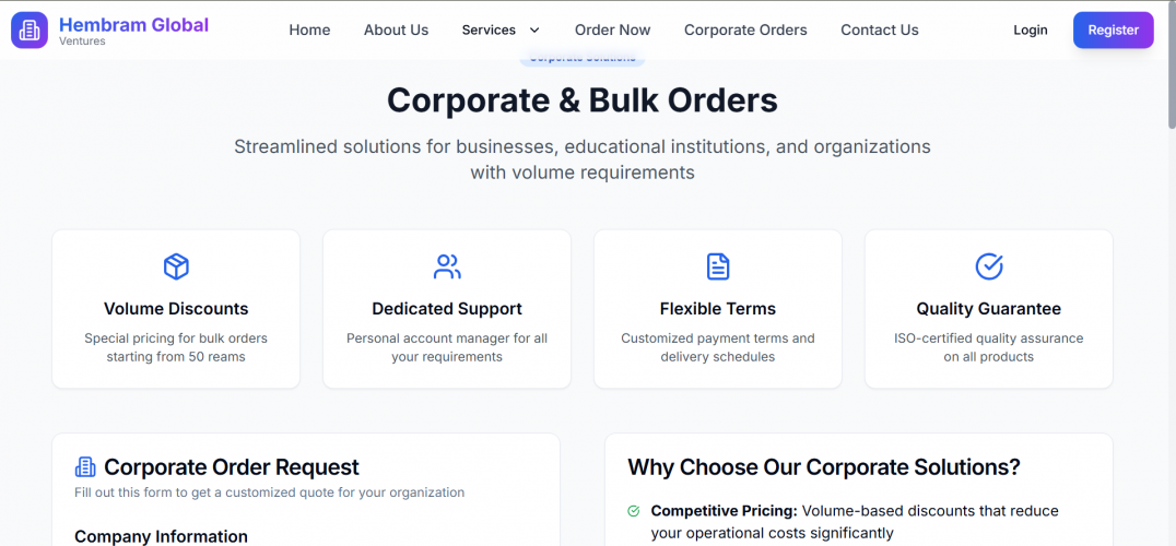Business Website Development  screenshot 1