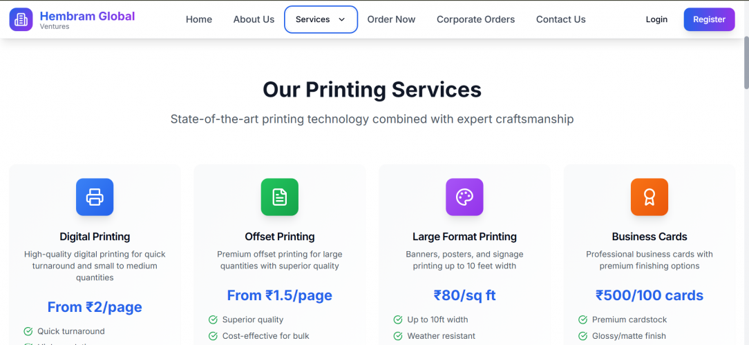 Business Website Development  screenshot 4