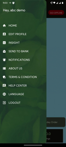 On-Demand Grocery Delivery Android Application screenshot 3
