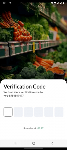 On-Demand Grocery Delivery Android Application screenshot 2