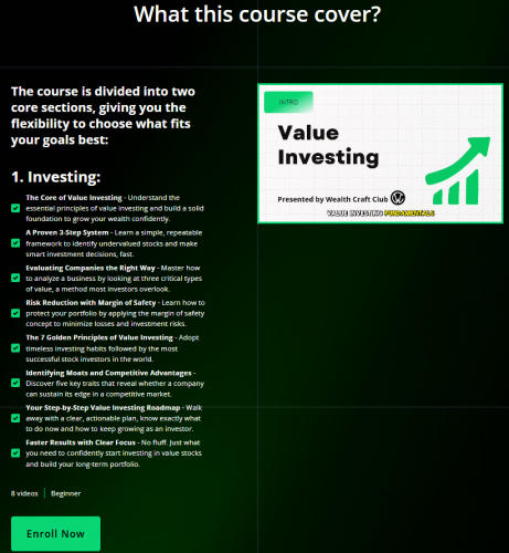 Educational Website with Course Hosting & Automation screenshot 1
