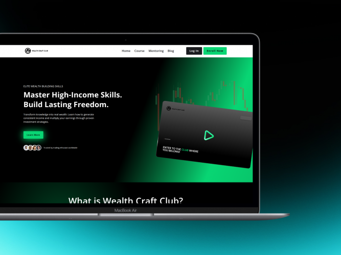 Educational Website with Course Hosting & Automation screenshot 3