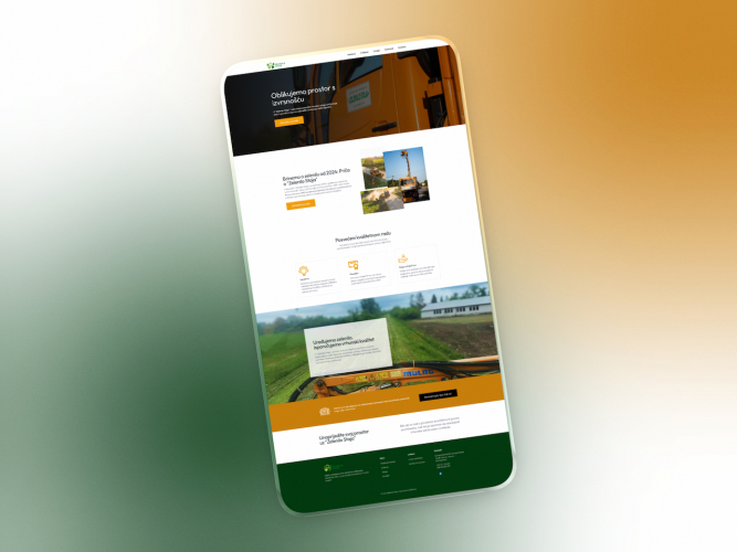 Smart Website for Landscaping & Garden Services screenshot 2