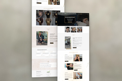 Website for Modern Hair Salon