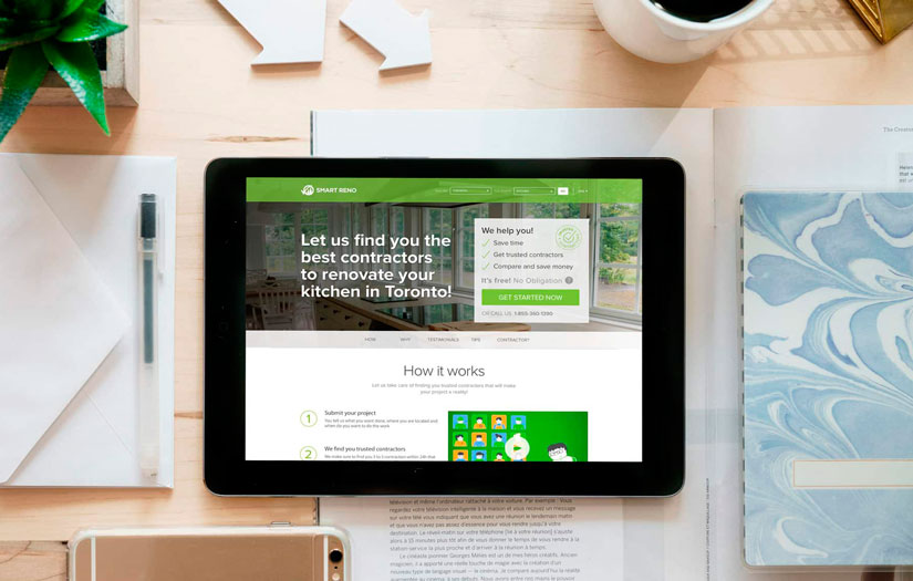 Find qualified and available contractors screenshot 2