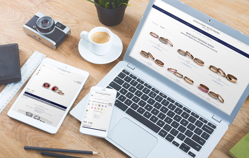 Online jewelry store screenshot 4