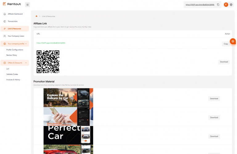 AFFILIATE PROGRAM AND SYSTEMS screenshot 2