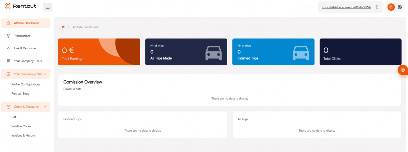 AFFILIATE PROGRAM AND SYSTEMS screenshot 3