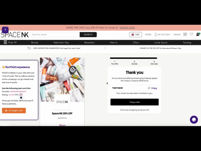 Pogodonate — Charity & Donation Platform screenshot 1