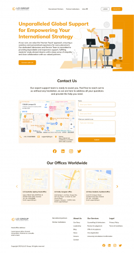 Education Web and App UI/UX  screenshot 1