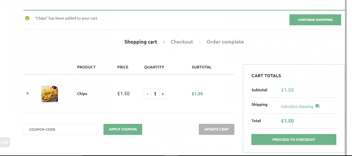 Catering Webiste For Uk Client screenshot 1