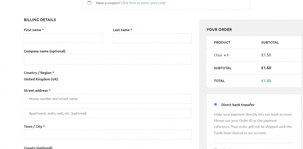 Catering Webiste For Uk Client screenshot 4