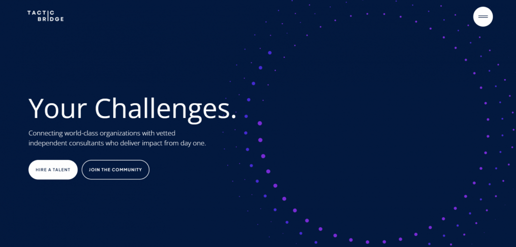 Web Design & Development -TacticBridge Consulting screenshot 1