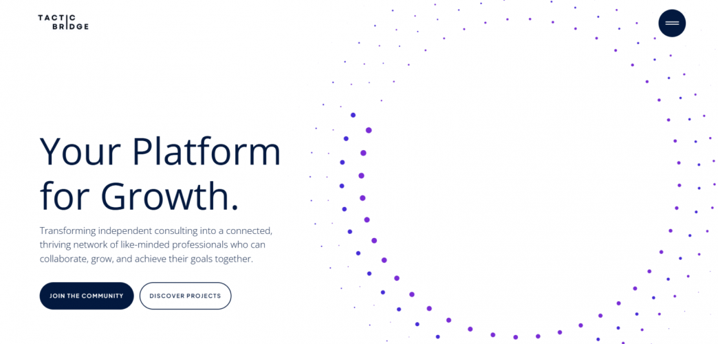 Web Design & Development -TacticBridge Consulting screenshot 2