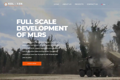Web Development for MLRS Manufacturer - KOL-15N