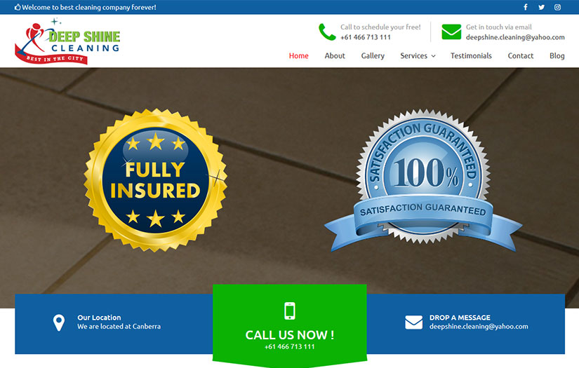 Deep Shine Cleaning screenshot 1