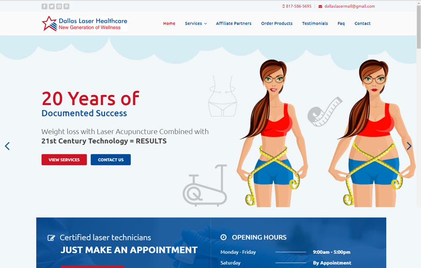 Dallas Laser Healthcare screenshot 1