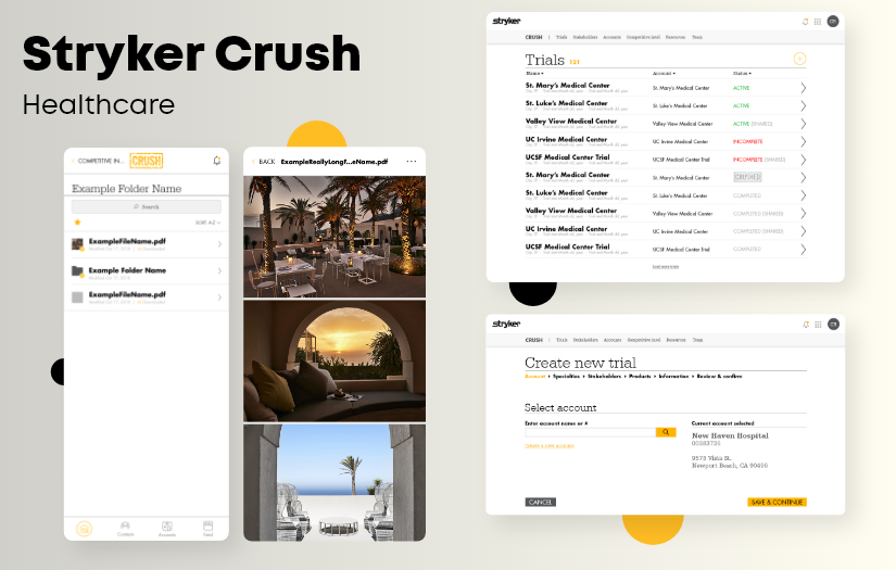 Global Clinical Trial Management Platform - CRUSH(Stryker) screenshot 1
