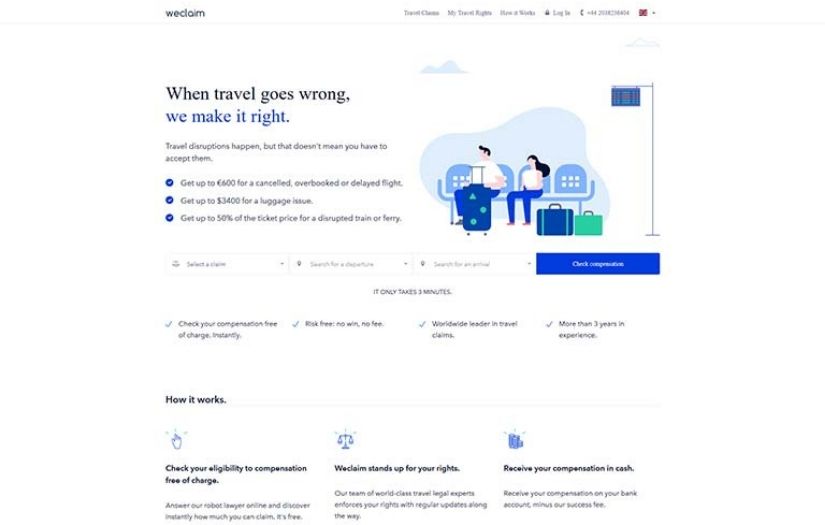 Weclaim - Travel Insurance System screenshot 1