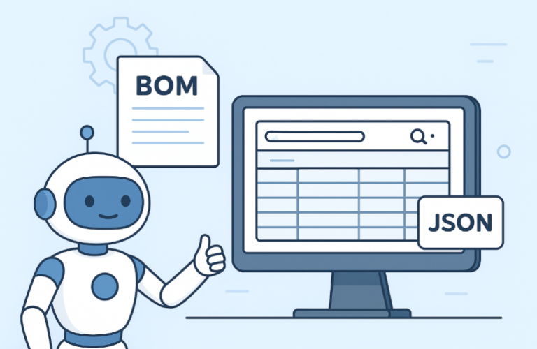 Partfiniti: AI-Powered System for Seamless BOM Extraction and Optimization screenshot 1