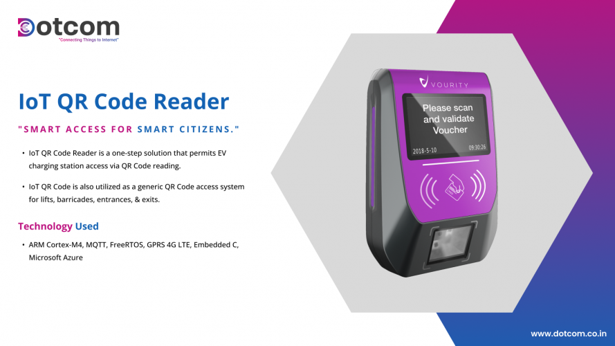 IoT QR Code Reader screenshot 1