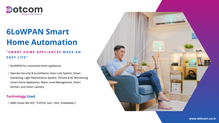 6LoWPAN Smart Home Automation screenshot 1