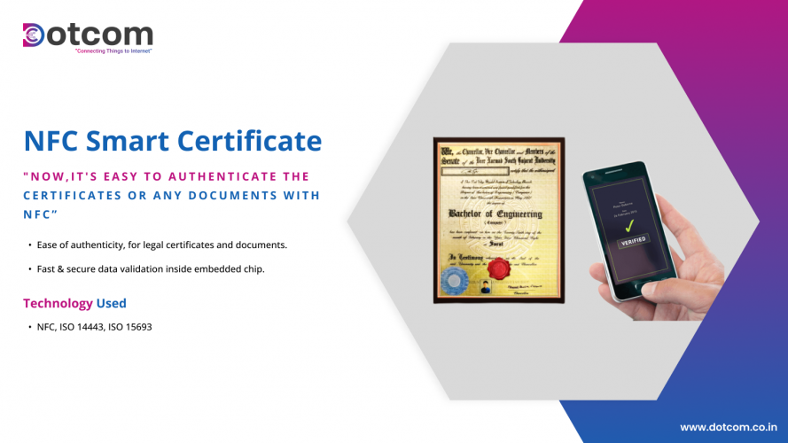 NFC Smart Certificates screenshot 1