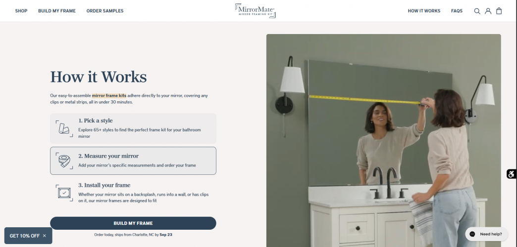 Mirrormate screenshot 1