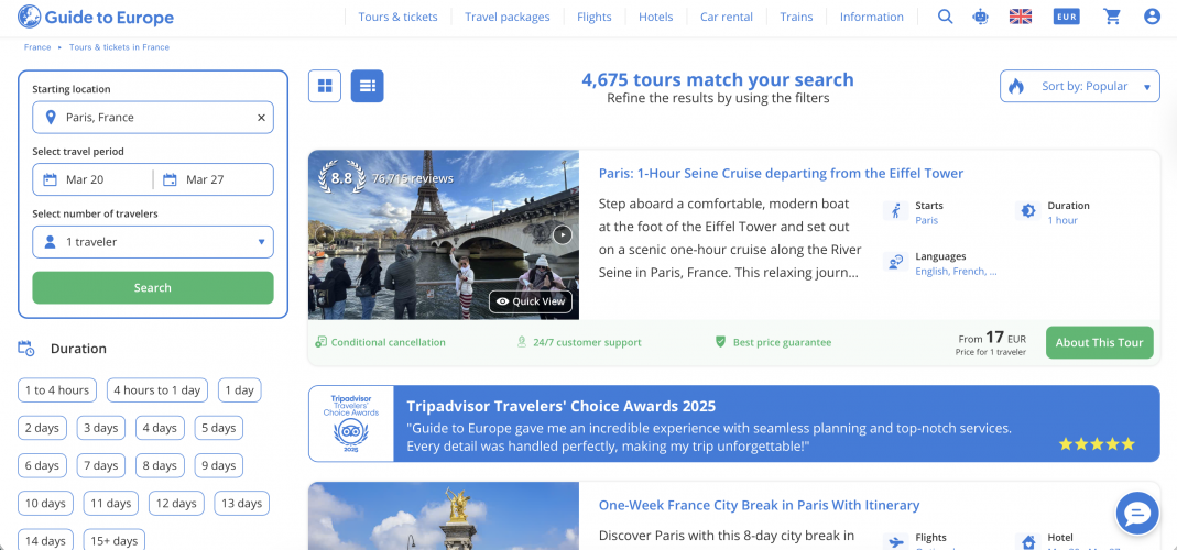 Travel Management Software Development screenshot 1