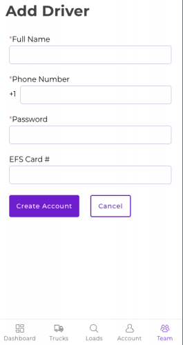 Transportation Management System Development screenshot 1