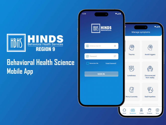 HBHS Mental Health Platform screenshot 1