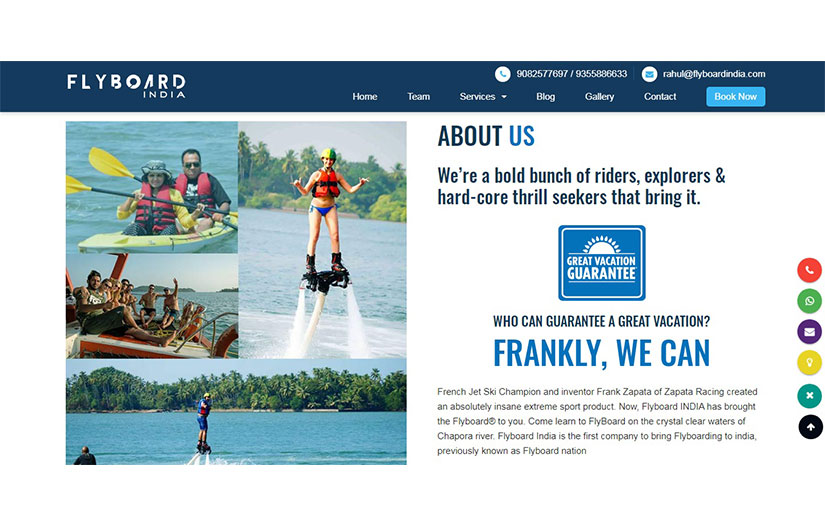 Flyboard India screenshot 1