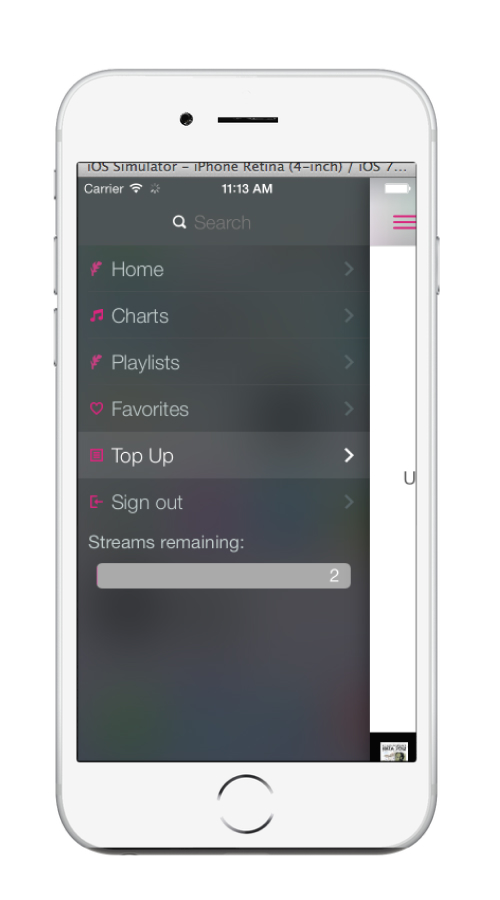 Xpander (Streaming Music App) screenshot 1